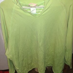 Just My Size Mint Long Sleeve Tee